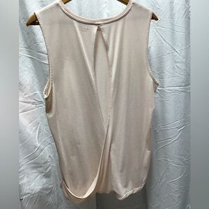 Athleta Pink Sleeveless Muscle Tee